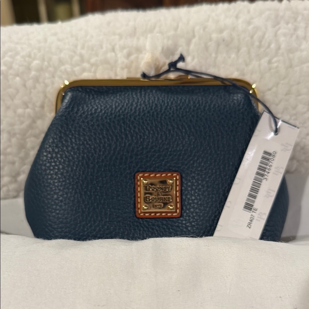 Dooney & Bourke Blue Leather Women's Bag